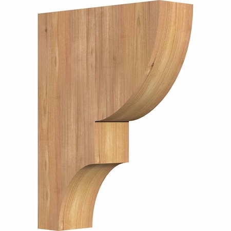 Ekena Millwork Ridgewood Smooth Corbel, Western Red Cedar, 3 1/2"W x 12"D x 16"H COR04X12X16RID00SWR